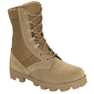 Rothco G.I. Type Speedlace Jungle Tactical Boots 8 Inch AR 670-1 Coyote Brown